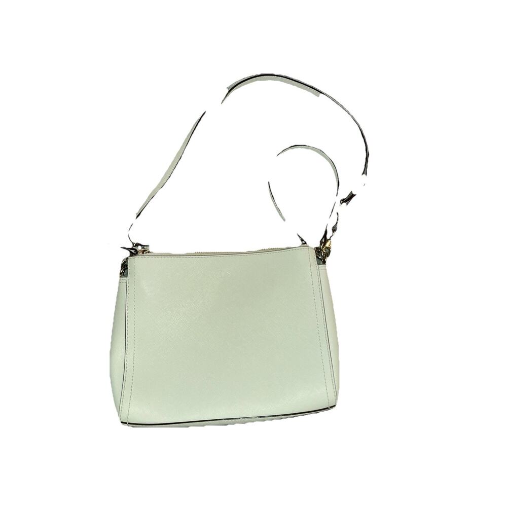 Lo & Sons Pearl Crossbody Bag in Platinum.